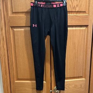 Under Armour Black Heatgear Compression Leggings